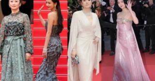 
Sao Hoa ngữ so kè trên thảm đỏ Liên hoan phim Cannes 