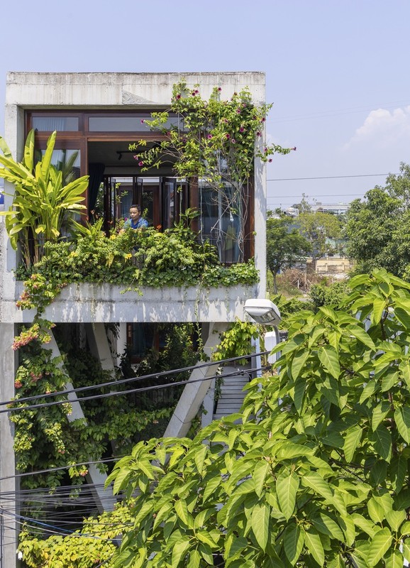 View -             Thiết kế như tổ chim, nhà Đà Nẵng khiến báo Mỹ mê mẩn    