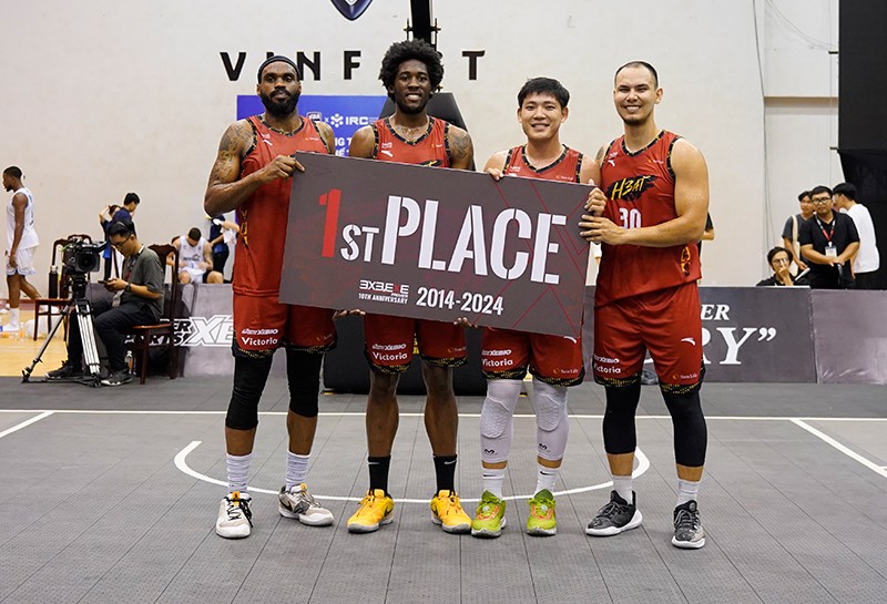 View -             Saigon Heat tiếp tục vô địch chặng 4 giải bóng rổ 3x3.EXE Premier Vietnam    