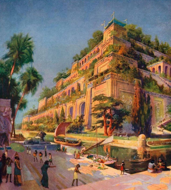 View -             Vườn treo Babylon biến mất bí ẩn, thực sự có tồn tại?    