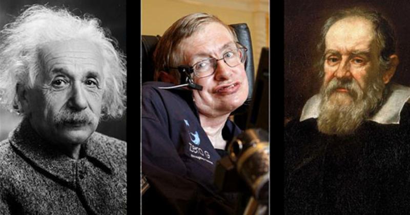             Giật mình điểm trùng hợp kỳ lạ của Thiên tài Hawking, Einstein và Galileo    