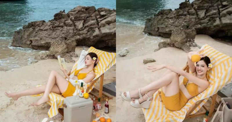 View -             Gái xinh phim sitcom 'Bộ tứ 10A8' diện bikini, body nóng hơn mùa hè    