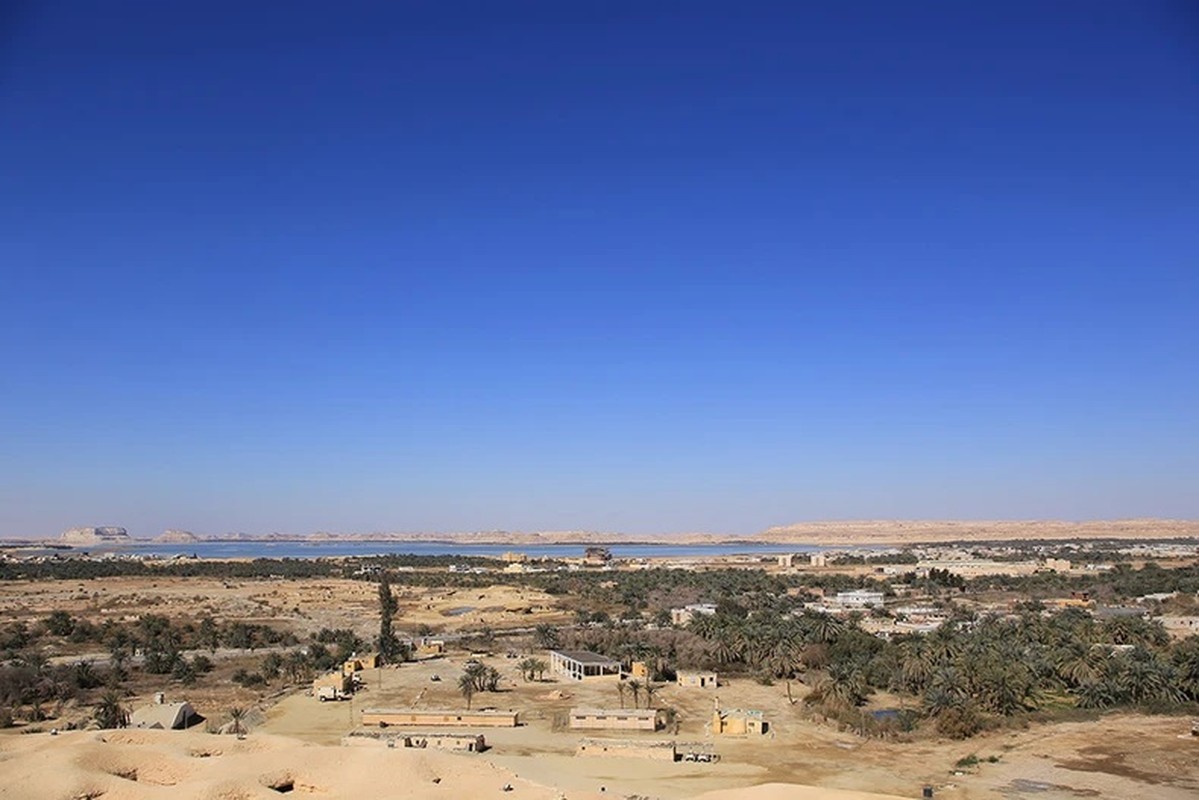 Choáng ngợp ốc đảo xanh giữa lòng sa mạc Sahara