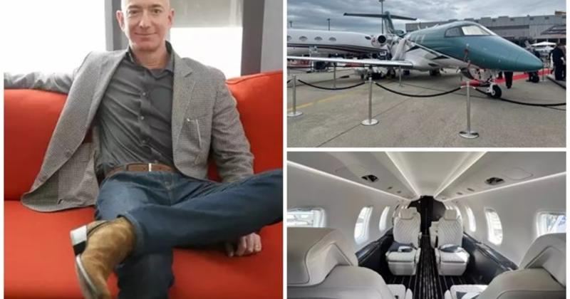 View -             Bên trong siêu máy bay riêng 10 triệu USD của tỷ phú Jeff Bezos    