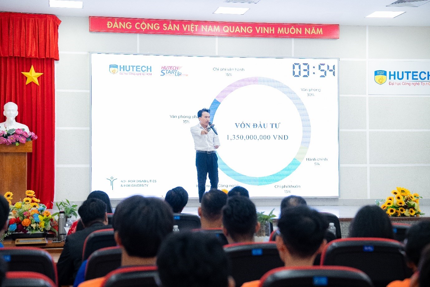 View -             'Cụt yêu đời' Nguyễn Ngọc Nhứt lên ngôi Quán quân HUTECH Startup Wings 2024    