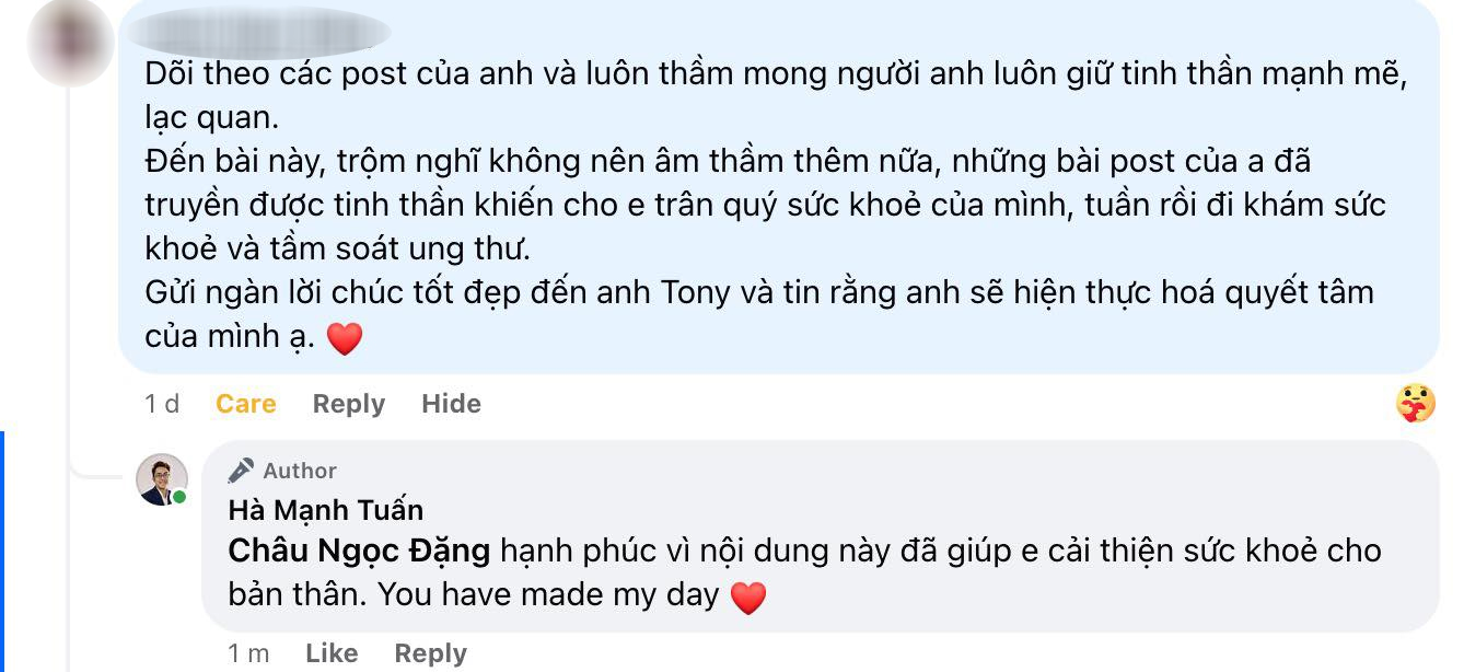 View -             Phát hiện ung thư giai đoạn 4 từ 1 dấu hiệu khi thở, CEO 38 tuổi quyết định làm những điều không ai ngờ để 'chiến thắng ung thư'    