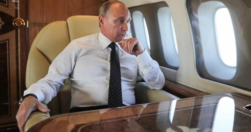 View -             Cận cảnh chuyên cơ chở Tổng thống Nga Putin công du nước ngoài    
