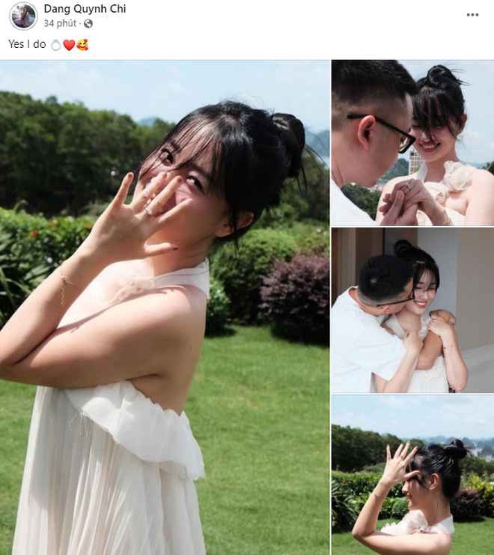 View -             Nữ MC VTV xinh đẹp được cầu hôn ở tuổi 38 gây chú ý    