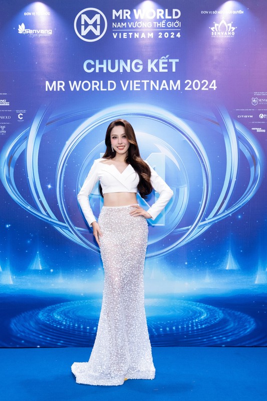             Dàn hoa hậu lộng lẫy trên thảm đỏ chung kết Mr World Vietnam 2024    