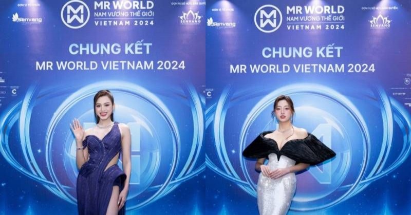 View -             Dàn hoa hậu lộng lẫy trên thảm đỏ chung kết Mr World Vietnam 2024    