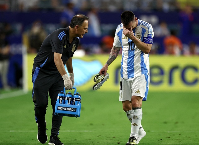 View -             Messi rời sân trong nước mắt, Lautaro Martinez đưa Argentina vô địch Copa America 2024    