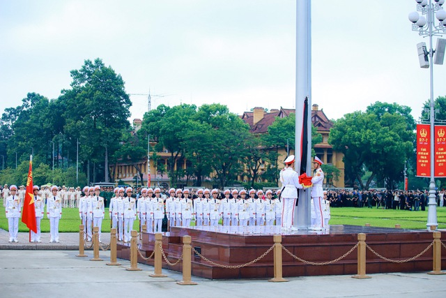 View -             VIDEO: Xúc động Lễ treo cờ rủ Quốc tang Tổng Bí thư Nguyễn Phú Trọng    