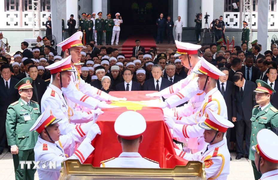 View -             Nghiêm trang Lễ truy điệu Tổng Bí thư Nguyễn Phú Trọng tại Hà Nội    