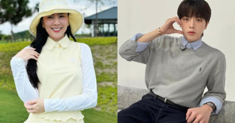 View -             Mai Ngọc xinh đẹp chơi golf, Đức Phúc điển trai lấy lòng fans girl    