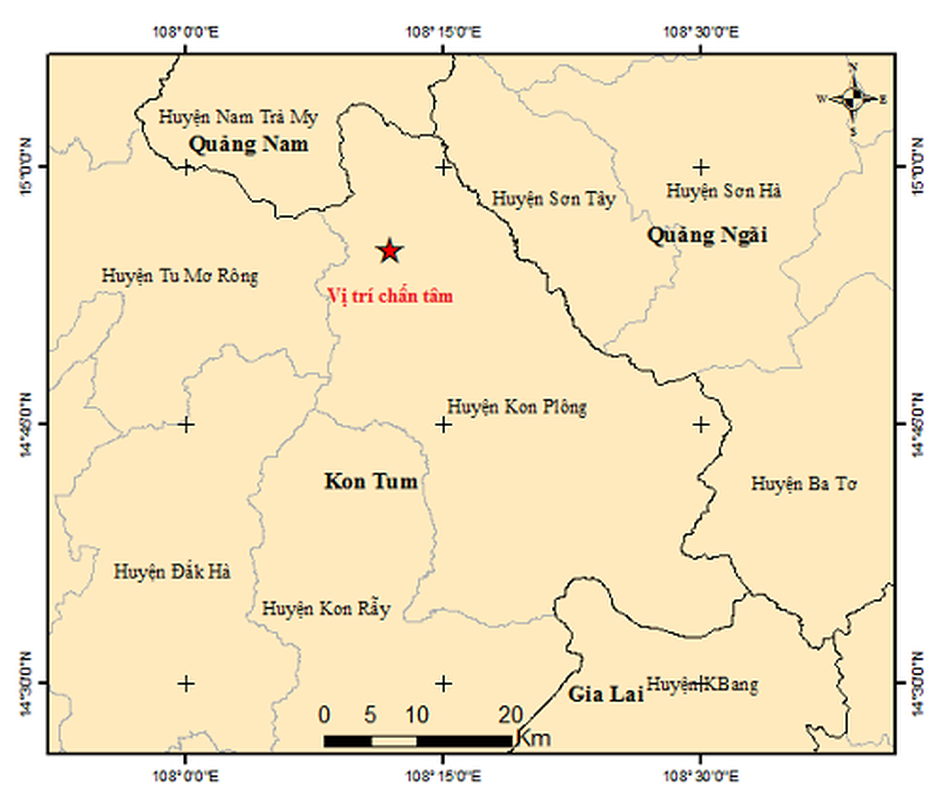 View -             Nóng: Động đất còn tiếp tục ở Kon Tum, chuyên gia cảnh báo    