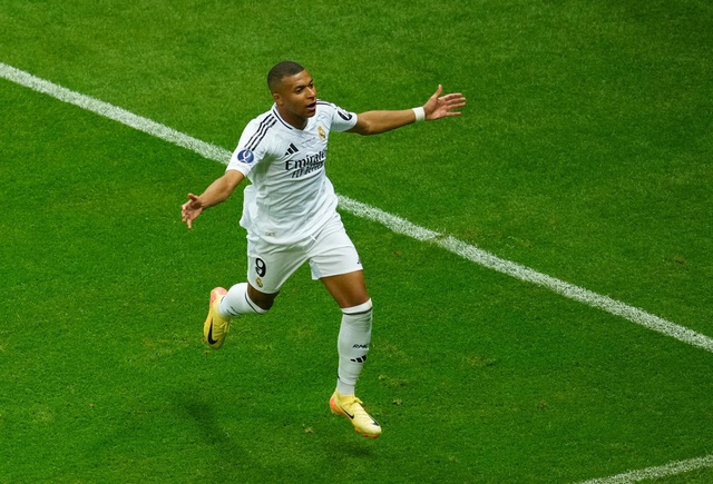 View -             Real Madrid thắng Atalanta trận Siêu cúp, Mbappe có danh hiệu châu Âu đầu tiên    