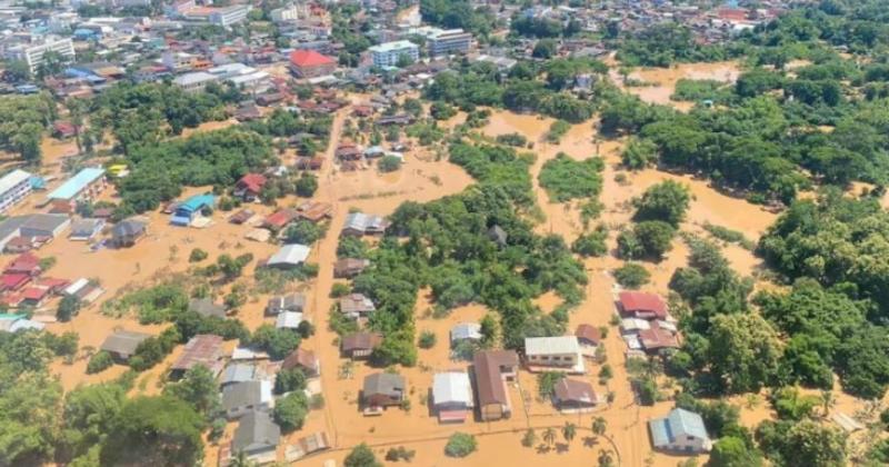 View -             Toàn cảnh mưa lũ gây ngập lụt nghiêm trọng ở nhiều nước Châu Á    