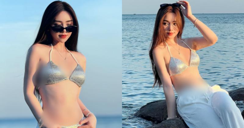 View -             Quỳnh Kool 'đốt mắt' người hâm mộ với bộ ảnh bikini táo bạo    