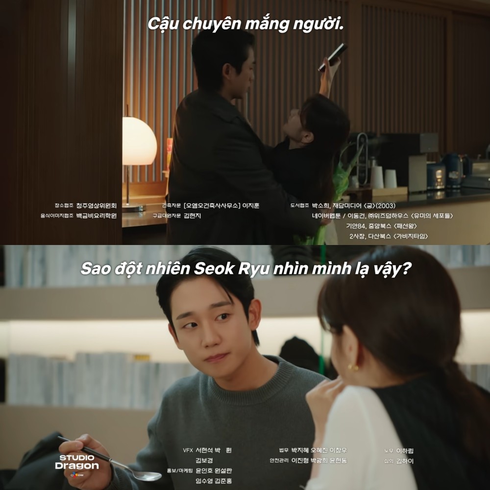 View -             'Love Next Door' tập 4: Jung Hae In gặp lại bạn gái cũ, Jung So Min vẫn còn yêu tên hôn phu phản bội?    