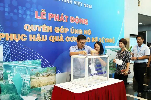 View -             Đài THVN phát động ủng hộ khắc phục hậu quả bão số 3 và hỗ trợ đồng bào bị thiệt hại vì bão lũ    