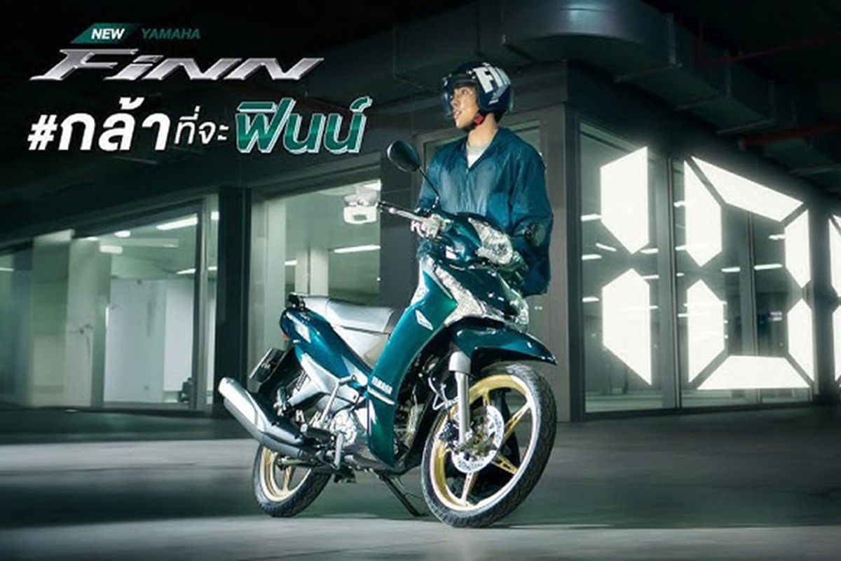             Yamaha Finn 2024 - xe máy số tiết kiệm xăng giá 33 triệu đồng    