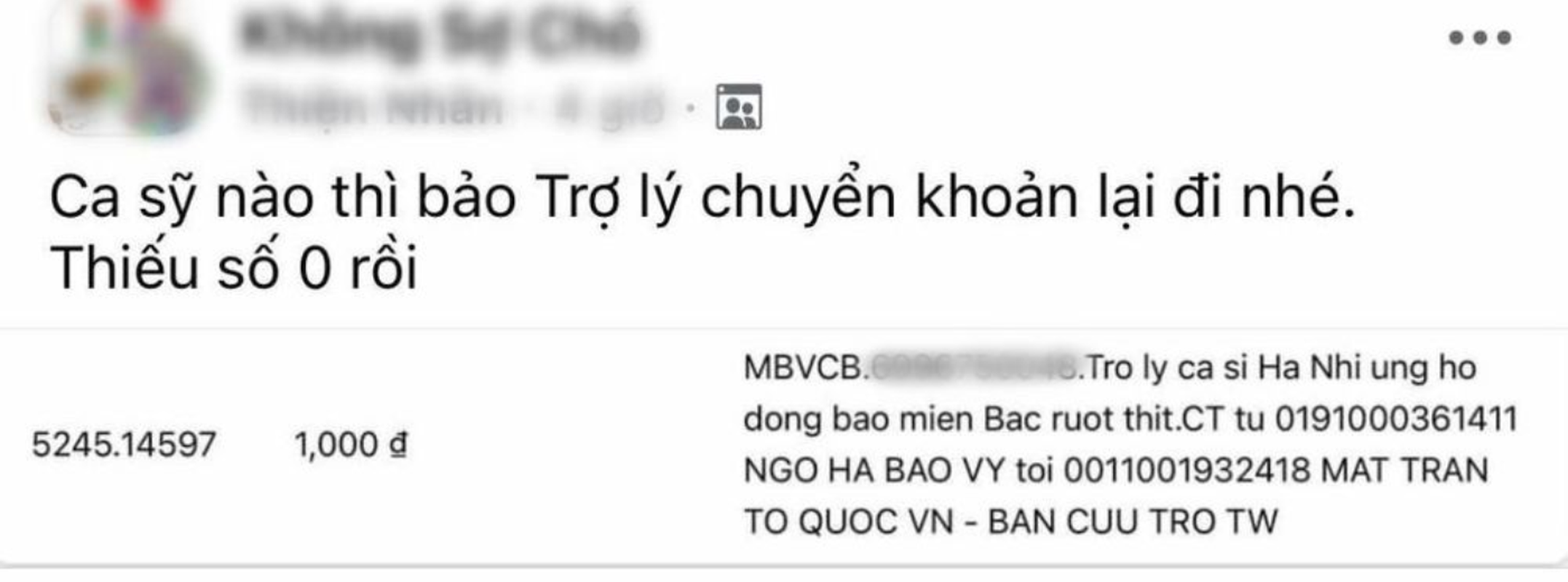 View -             Hai sao nữ Vbiz bị tiếng oan khi kiểm tra sao kê từ thiện    