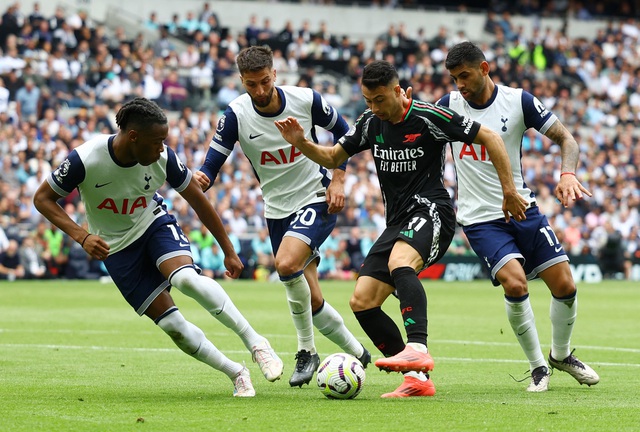 View -             Tottenham 'đá gấu' nhưng không cản được Arsenal    