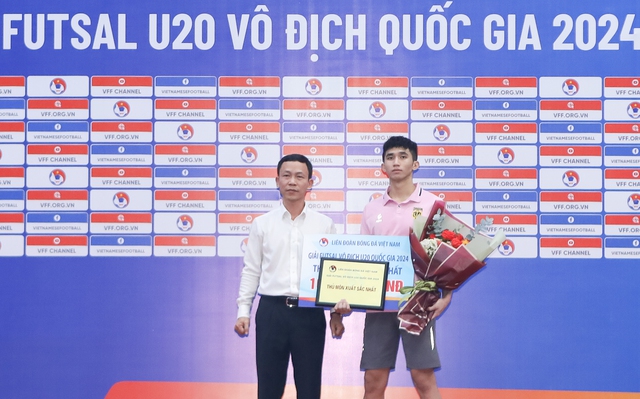 View -             U20 futsal VĐQG: Thái Sơn Bắc biến Sài Gòn Titans TP HCM thành cựu vương    