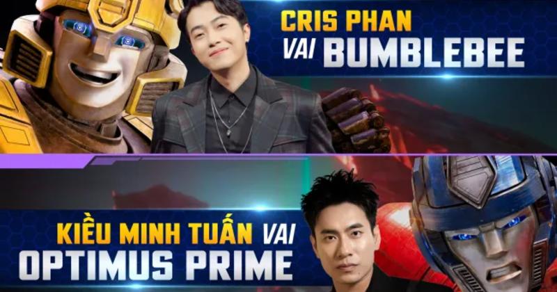             Kiều Minh Tuấn và Cris Phan 'đối đầu' Quách Ngọc Tuyên trong Transformers Một    