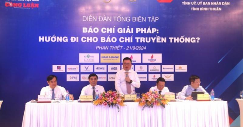 View -             Diễn đàn Tổng Biên tập 2024 đặt ra những vấn đề cấp thiết cho báo chí    