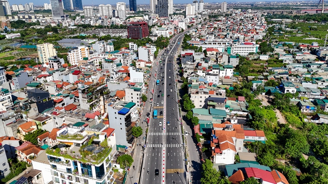 View -             Thông xe tuyến đường huyết mạch nối trung tâm Hà Nội với sân bay Nội Bài    