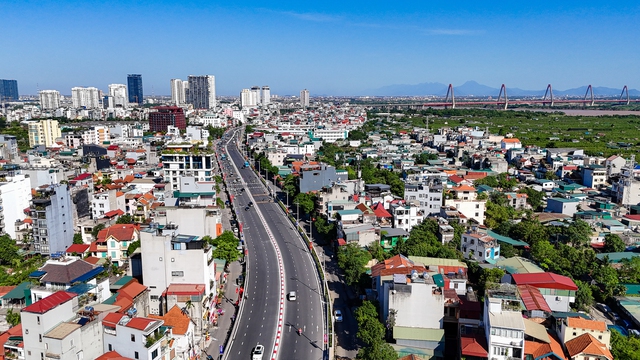 View -             Thông xe tuyến đường huyết mạch nối trung tâm Hà Nội với sân bay Nội Bài    