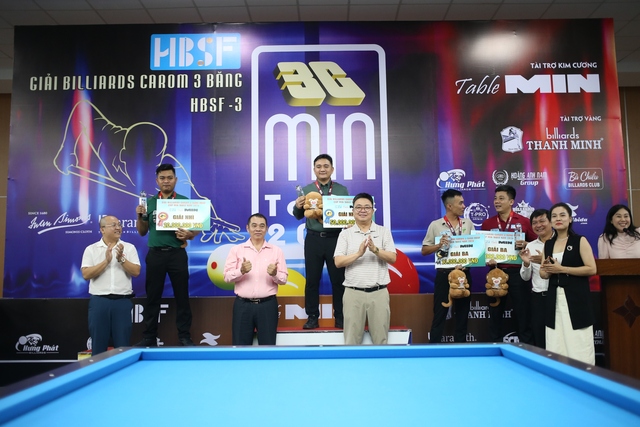 View -             Yến Sinh, Thanh Lực vô địch Giải Billiards carom 3 băng TP HCM 2024    