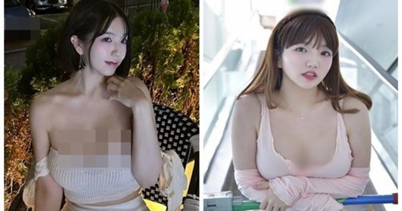             Hot girl xinh đẹp gây tò mò khi mặc trễ nải xuống phố    