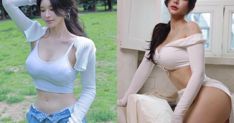             Nặng 70kg, hot girl xứ Hàn vẫn cực quyến rũ thu hút ánh nhìn    