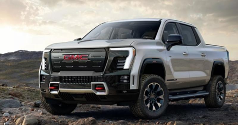 View -             Bán tải điện khủng long GMC Sierra Denali Extended Range ra mắt    