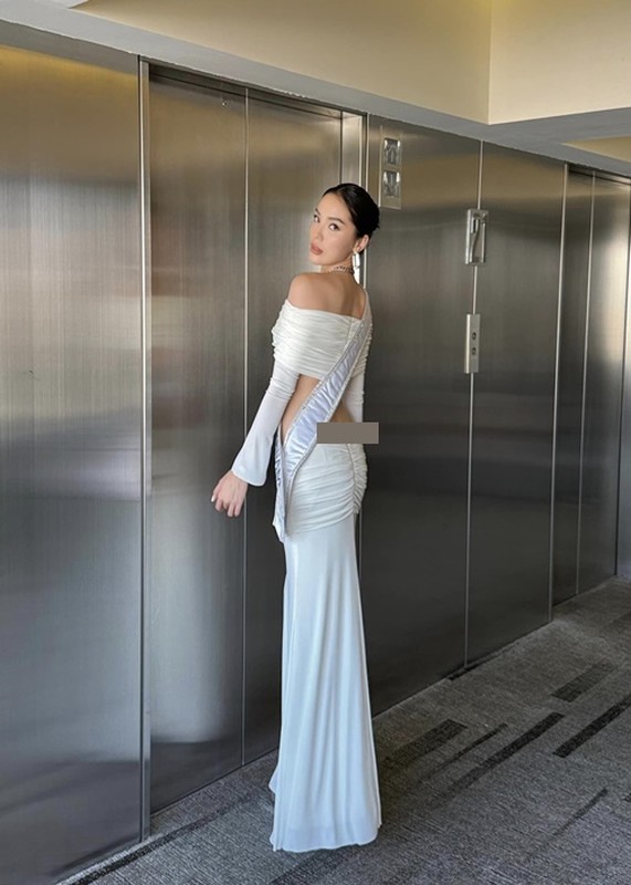 View -             Kỳ Duyên mặc hở khoe vòng eo rắn nước ở Miss Universe 2024    