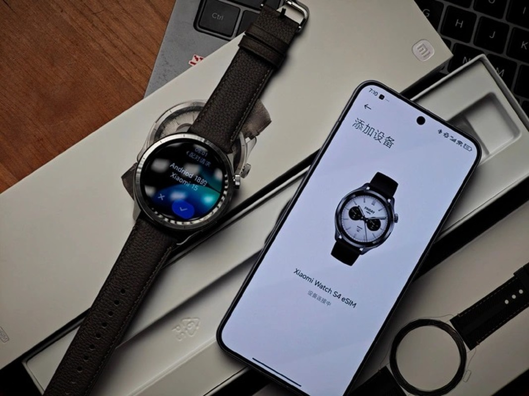 View -             Xiaomi Watch S4, bản gắn sim LTE giá hơn 4 triệu có gì?    