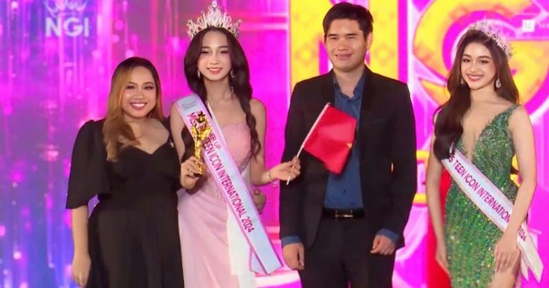             Nhan sắc Việt thắng Á hậu Miss Pre Teen Icon International 2024    