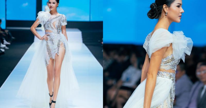 View -             Comeback sàn catwalk, vợ siêu mẫu của Mạc Hồng Quân vẫn 'đỉnh của chóp'    