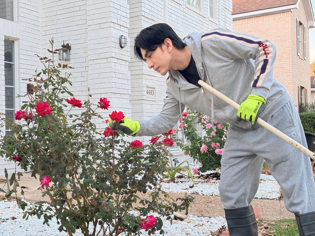 Biệt thự ngập hoa hồng đẹp mê mẩn của Đan Trường tại Mỹ