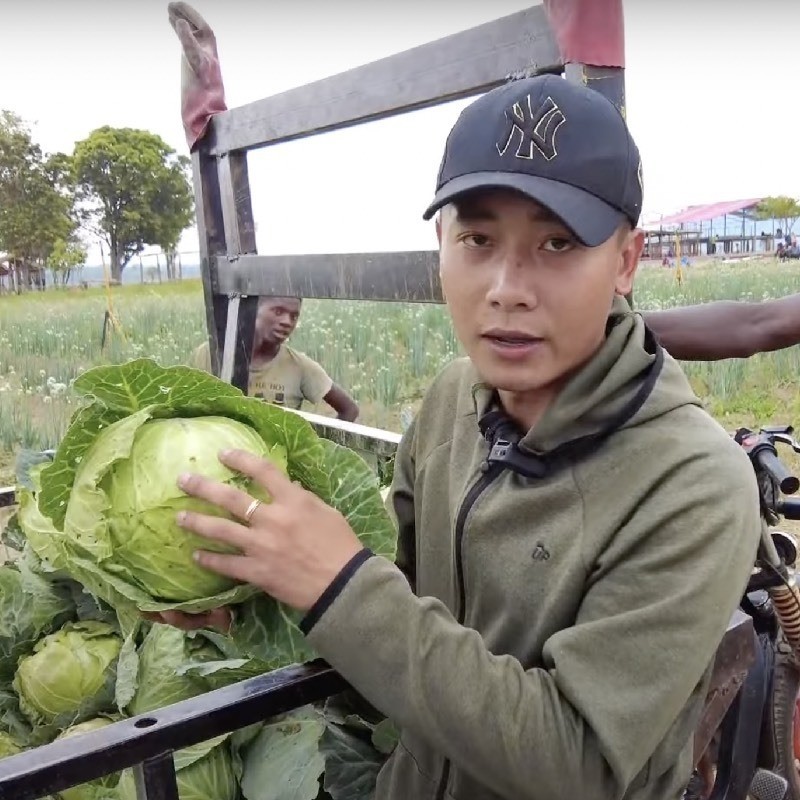 View -             Nông trại 14ha đủ loại cây trái của Quang Linh Vlogs tại Châu Phi    