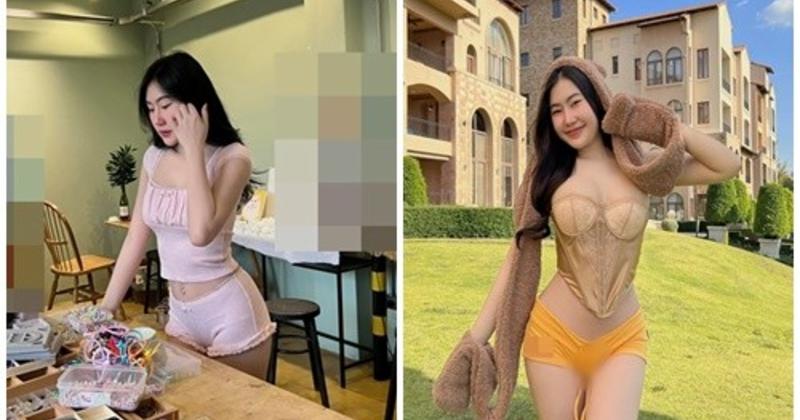 View -             Hot girl Thái Lan thản nhiên mặc quần ngắn cũn cỡn ra đường    