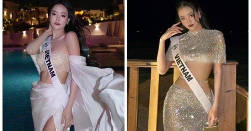             Bùi Khánh Linh mặc hở bạo khoe body gợi cảm ở Miss Intercontinental 2024    